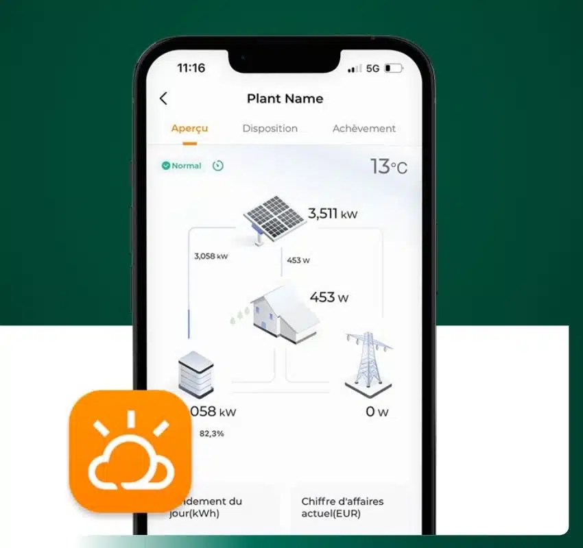 App mobile SUNGROW - iCloudSolar