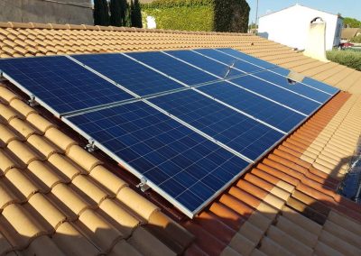 Reprise d'intégration panneaux solaire en surimposition en Occitanie
