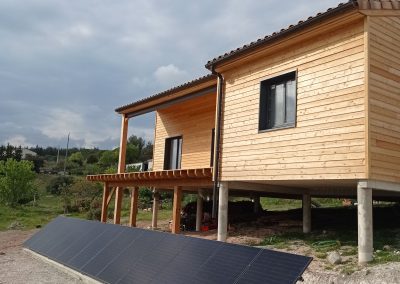 Site isolé maison de campagne - 12 panneaux solaires - Camplong 34 - Avril 2021 |Installateur solaire Libow