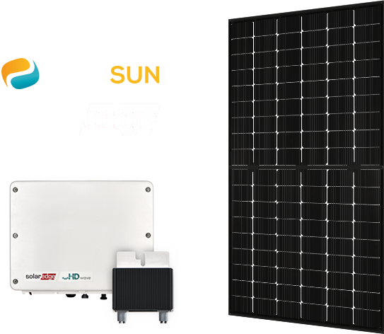 Panneau DualSun 500wc bi-verre avec onduleur solaredge