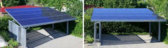 Carport Solaire aluminium