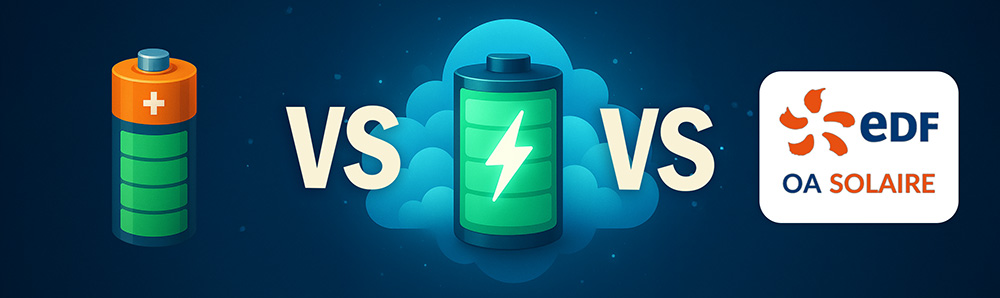 Batterie virtuelle, batterie physique ou revente : que choisir ? Batterie virtuelle, batterie physique ou revente : que choisir ?