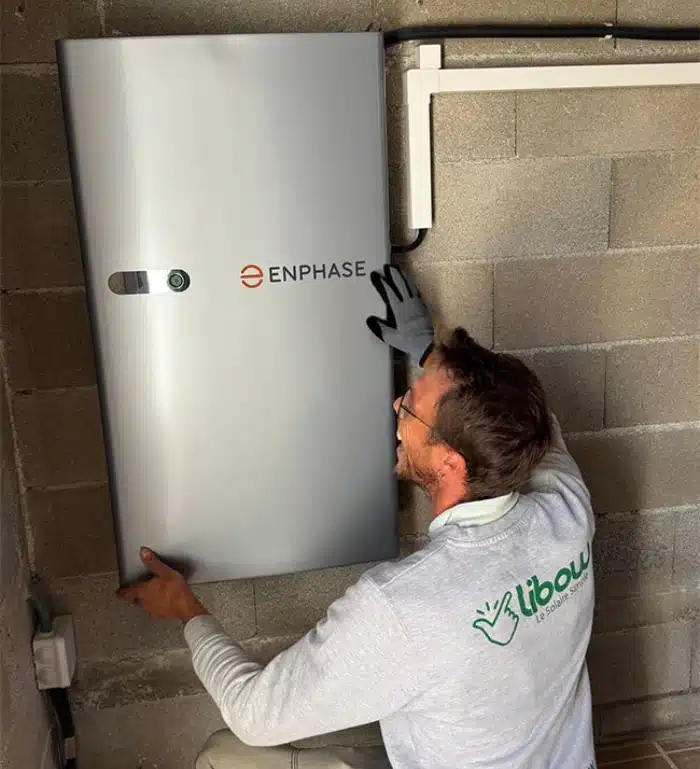 installation d'une batterie de stockage