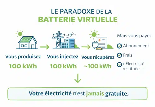 paradoxe de la batterie virtuelle paradoxe de la batterie virtuelle